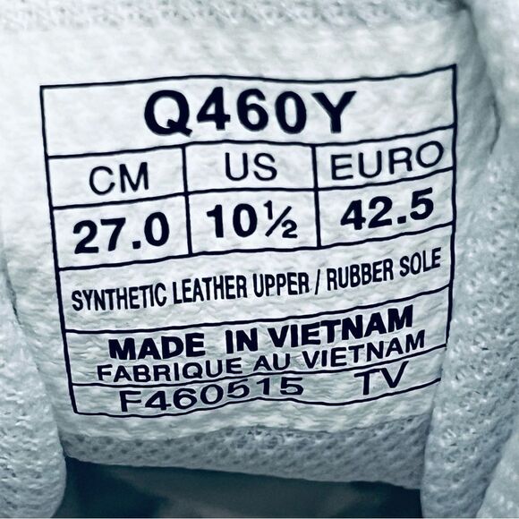 NEW Asics Women’s Cheer 7 Sport Lace Up Tennis Shoes White Silver - Picture 10 of 10